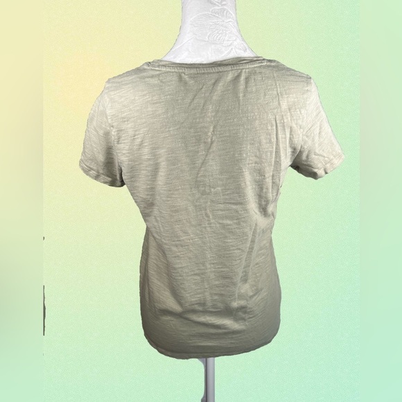 Lauren Conrad Short Sleeve Shirt Make your own magic Green XS - Picture 4 of 7